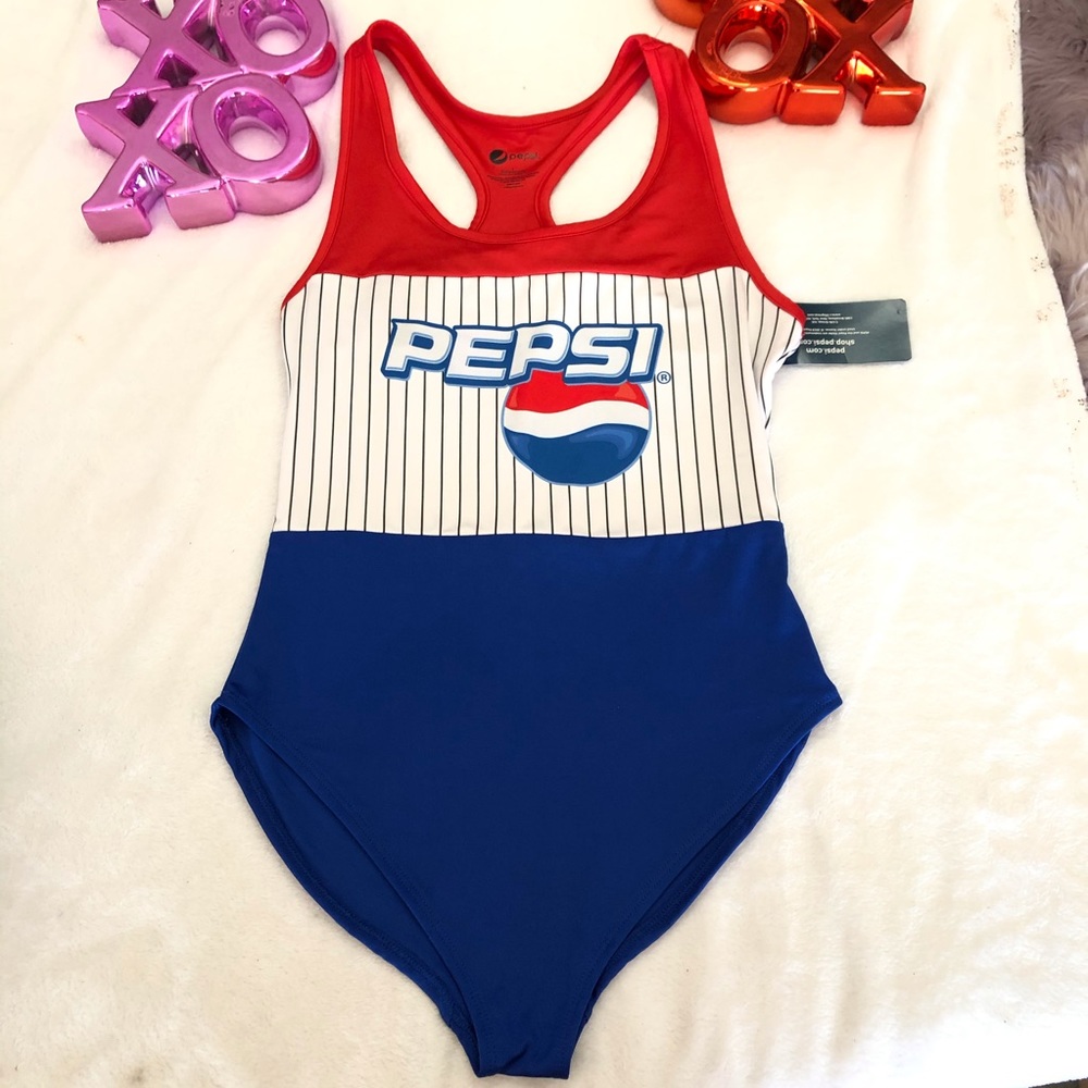 NWT Pepsi one piece swimsuit